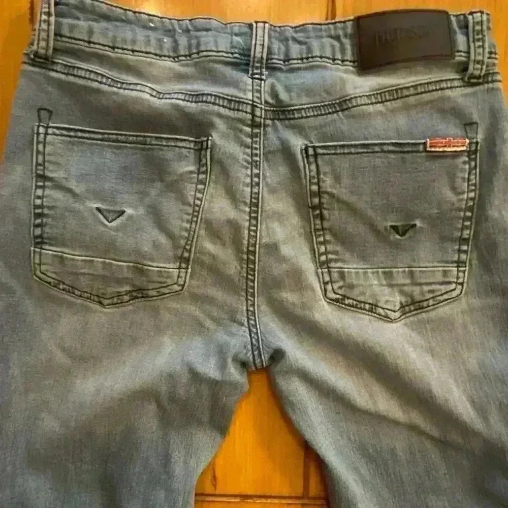 Hudson girl skinny light blue jeans  size‎ 14